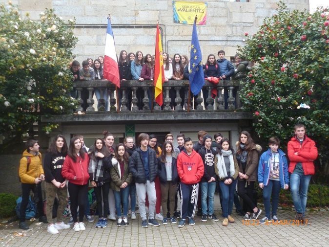 Première journée au collège Sagrada Familia