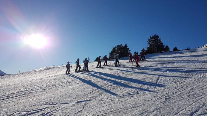 Journée de grand plaisir pour nos jeunes skieurs