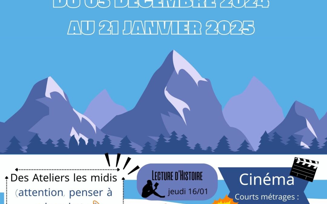 Exposition sur la montagne au CDI